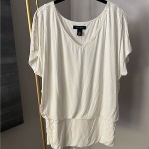 Vince Camuto Women's Cream Top